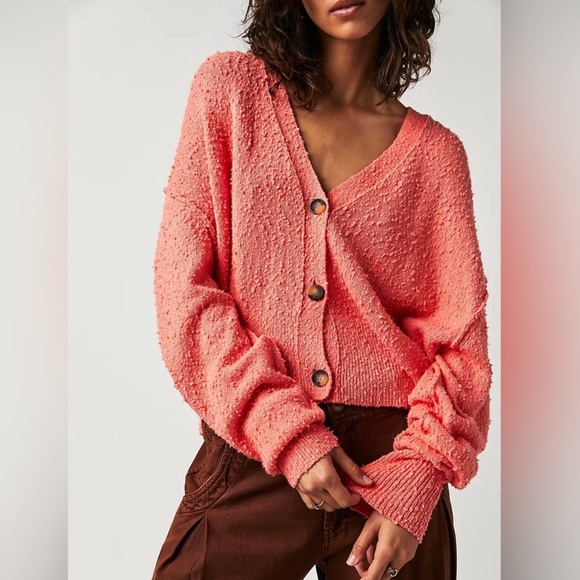 Free People Found My Friend Cardigan - Picture 1 of 14